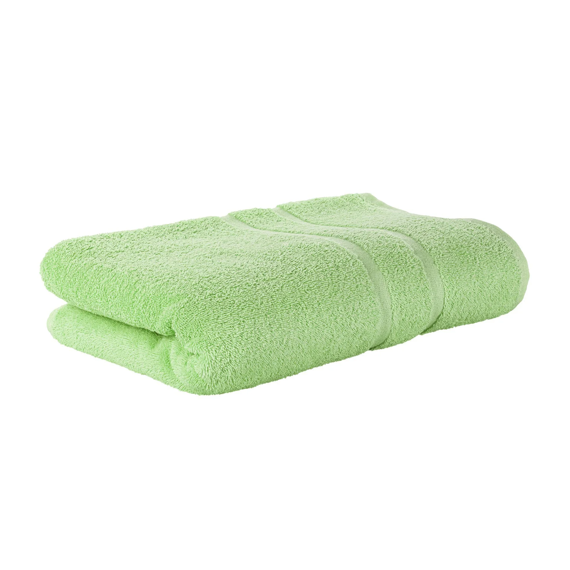 STICKANDSHINE Frottee-Handtücher · Hellgrün · 100% Baumwolle · 500 g/m²